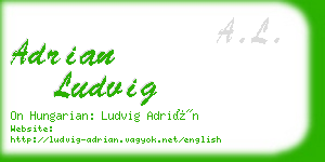 adrian ludvig business card